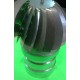 Deflector eólico extractor galvanizado 12 cm
